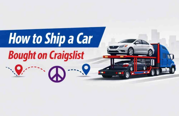 Tips for Shipping Cars Purchased Through Craigslist